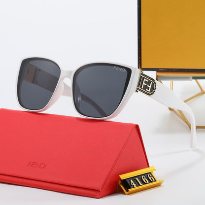 4-color fashion FF letter sunglasses
