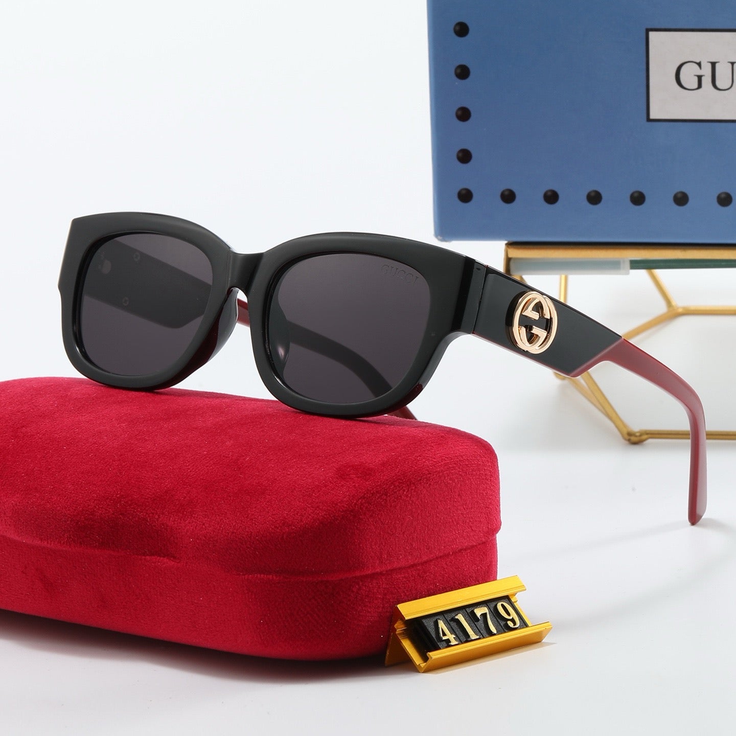 4-color fashionable GG letter sunglasses