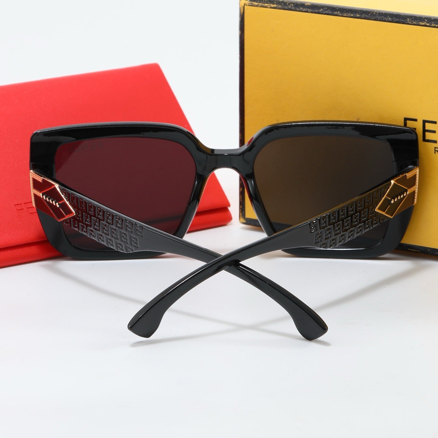 5-color fashion FF letter sunglasses