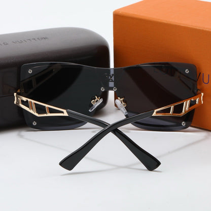 5-color fashionable four-leaf clover letter sunglasses