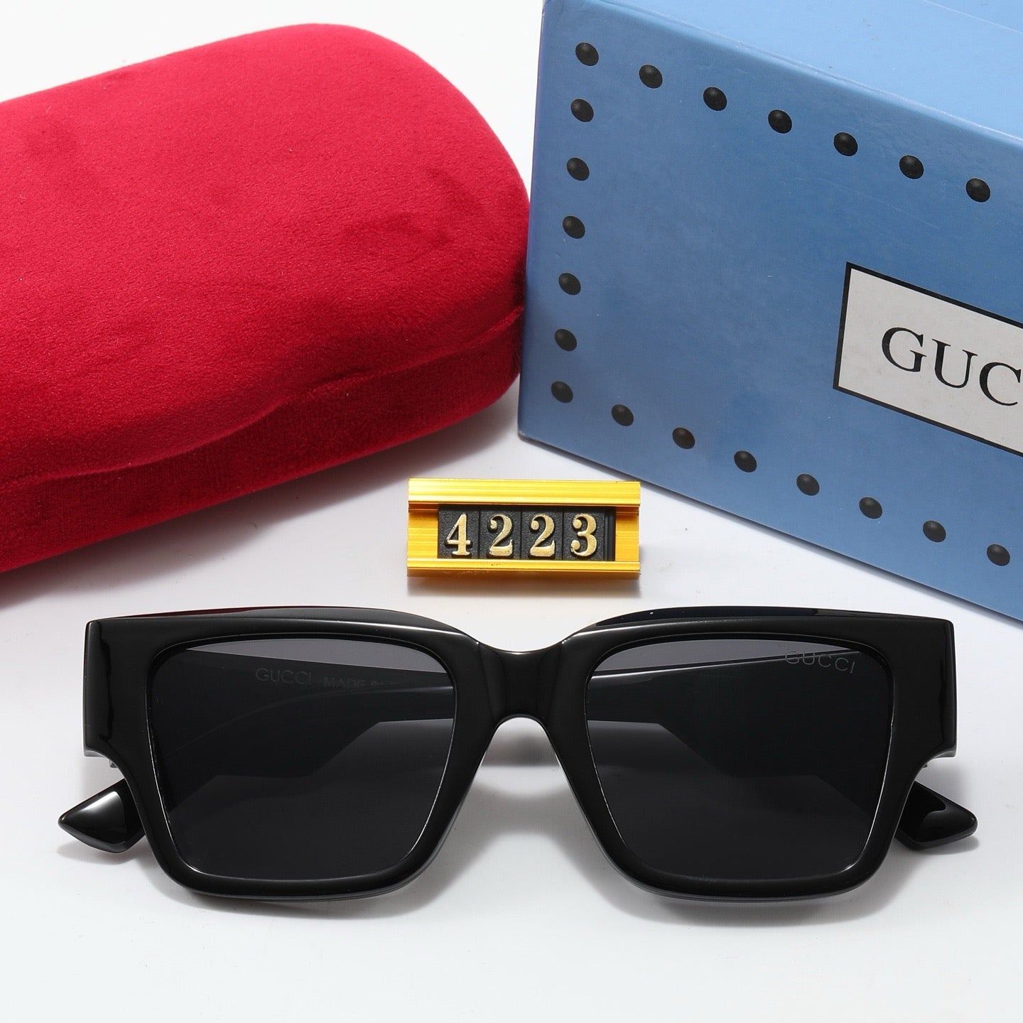 6-color fashionable GG letter sunglasses