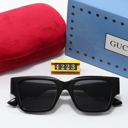 6-color fashionable GG letter sunglasses