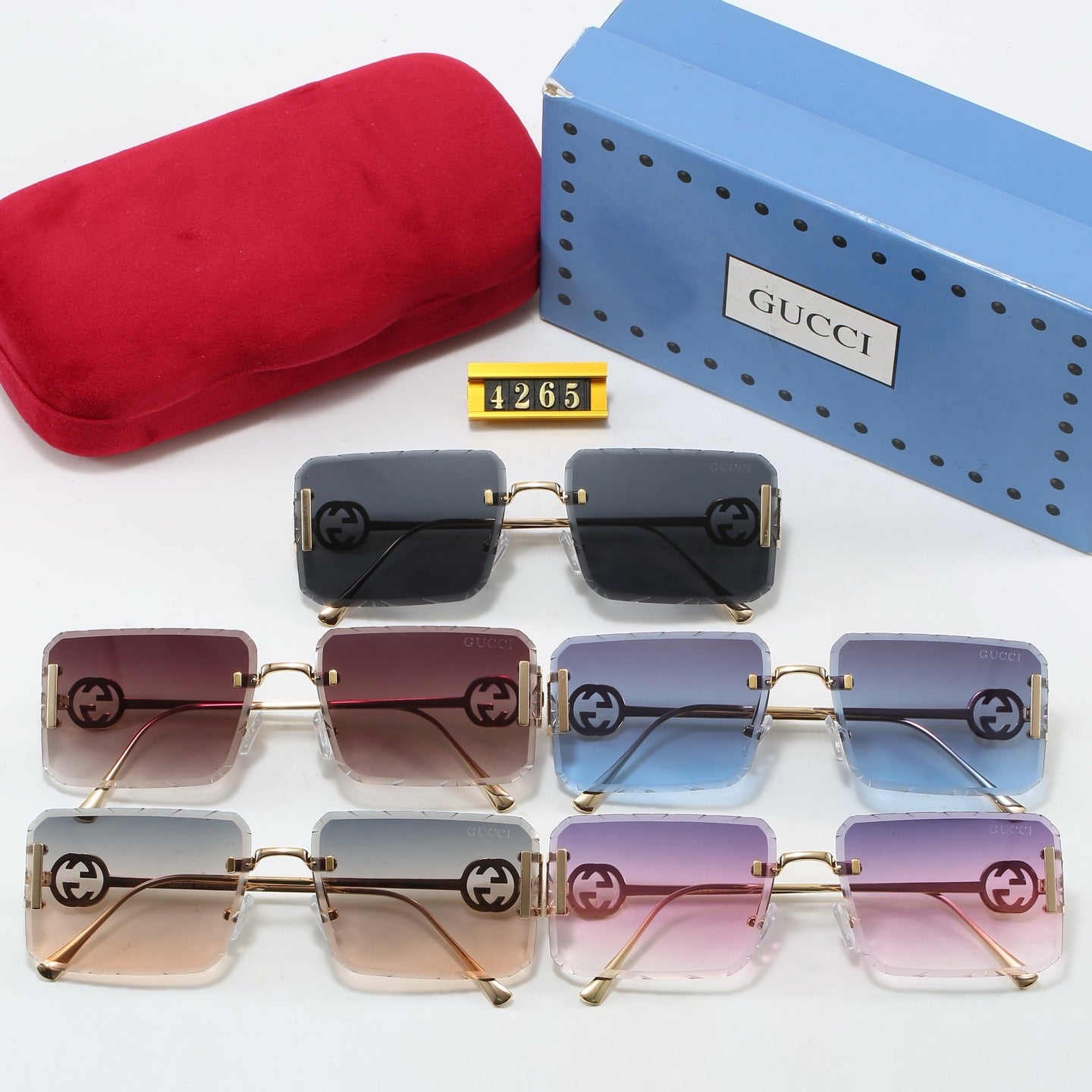 5-color fashionable GG sunglasses