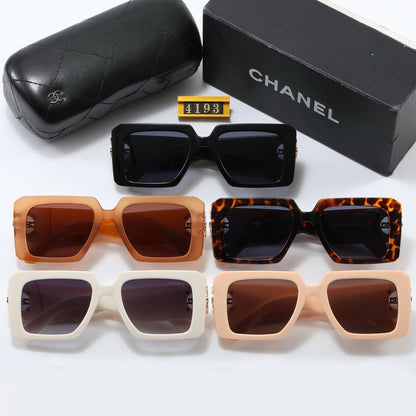5-color fashion CC letter sunglasses