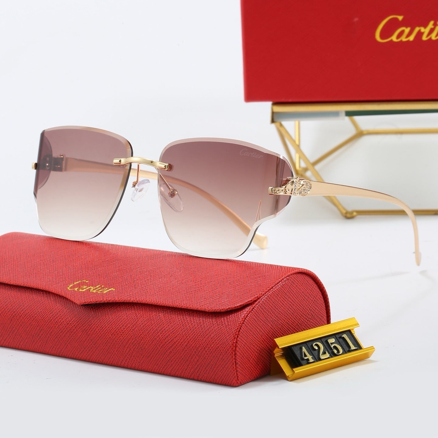 4-color fashion CRA sunglasses