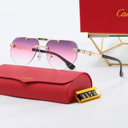 5-color fashion Car letter sunglasses