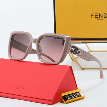 5-color fashion FF letter sunglasses