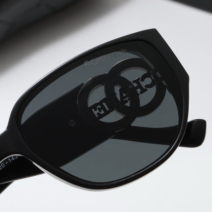 5-color fashion CC letter sunglasses