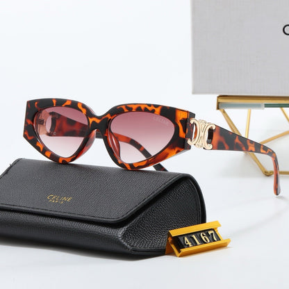 5-color fashion CE letter sunglasses