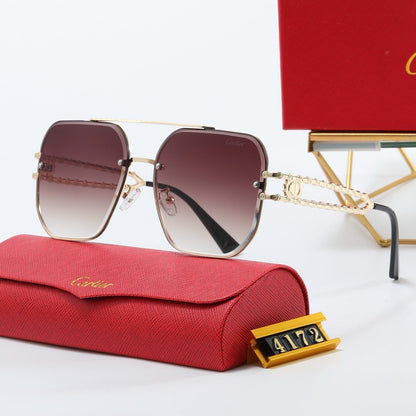 7-color fashion Car letter sunglasses