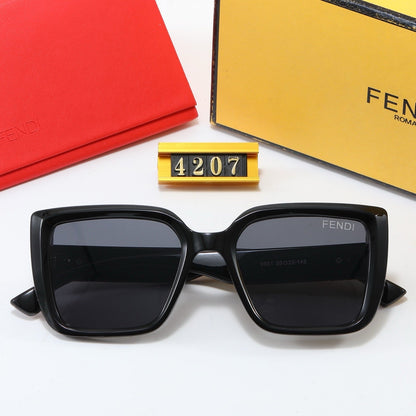 5-color fashion FF letter sunglasses