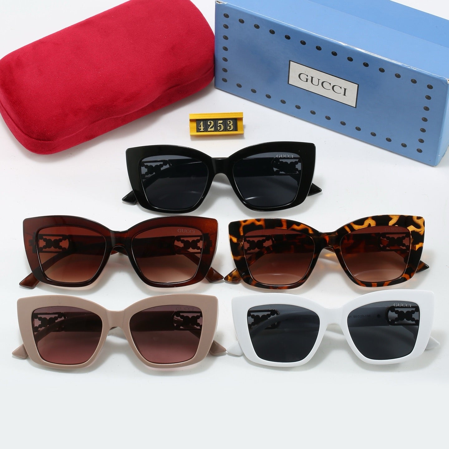 5-color fashionable GG sunglasses