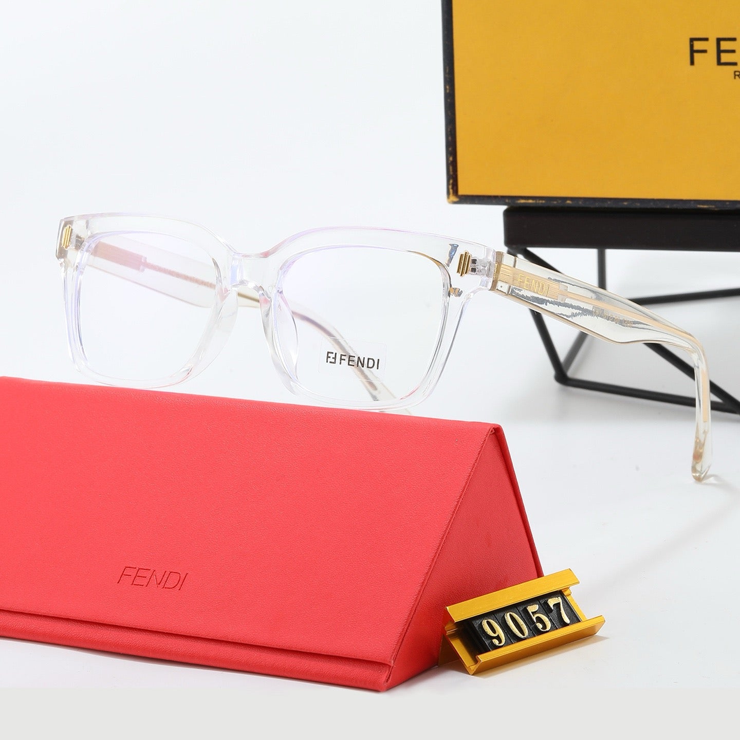 4-color fashion FF letter sunglasses