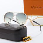 5-color fashionable four-leaf clover letter sunglasses