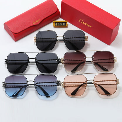 7-color fashion Car letter sunglasses