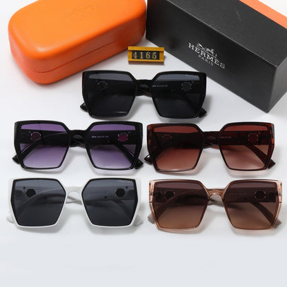 4-color fashion H letter sunglasses