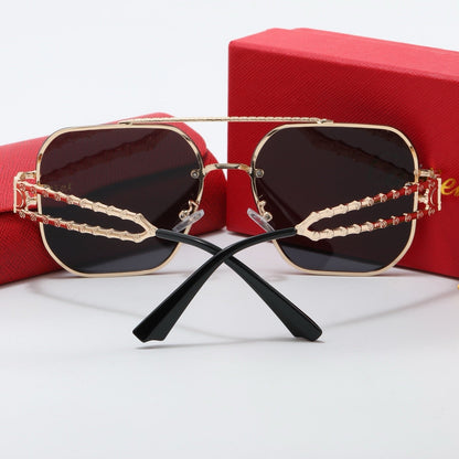 7-color fashion Car letter sunglasses