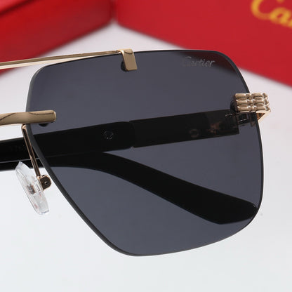 5-color fashion CAR letter sunglasses