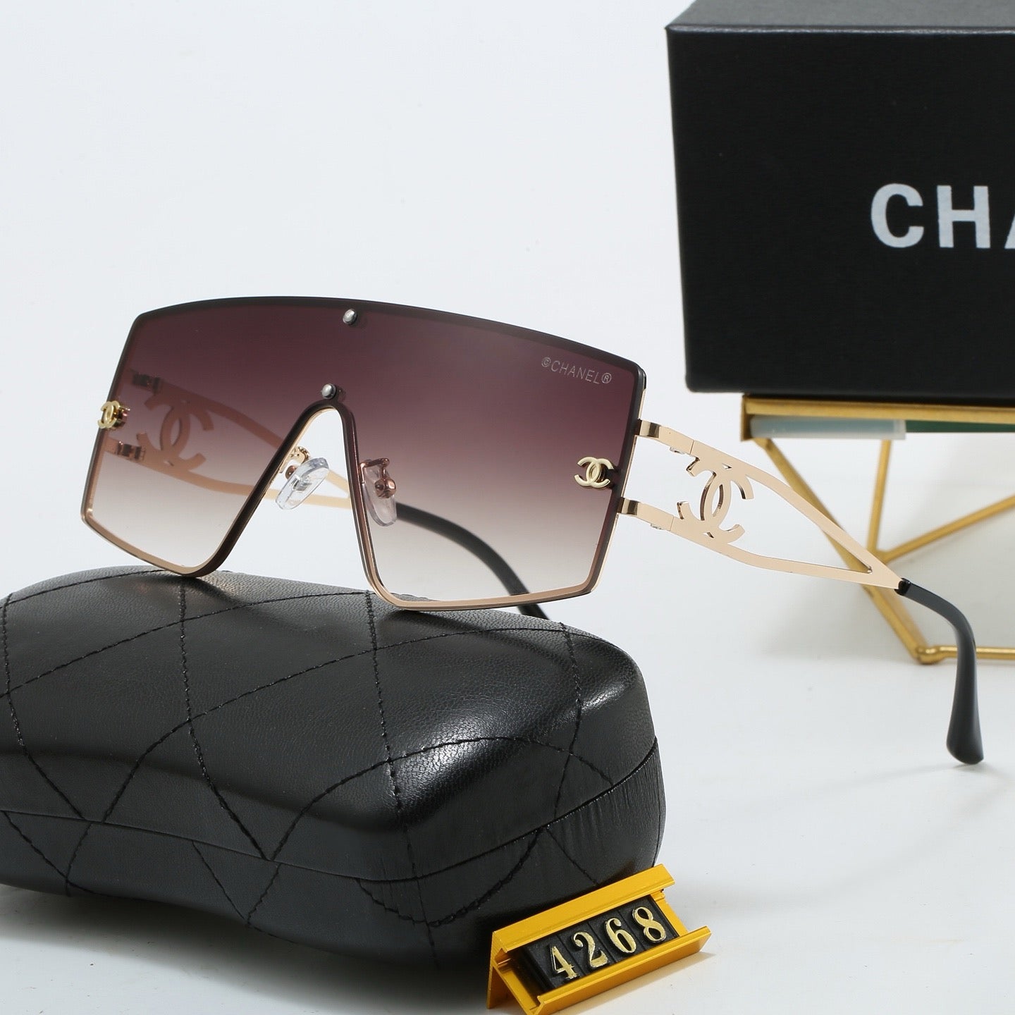 5-color fashion CC sunglasses