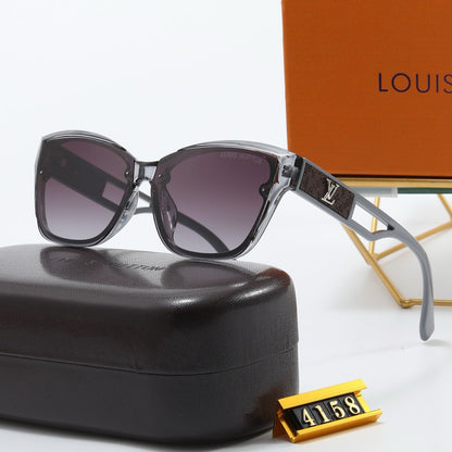 5-color fashion four-leaf clover letter sunglasses