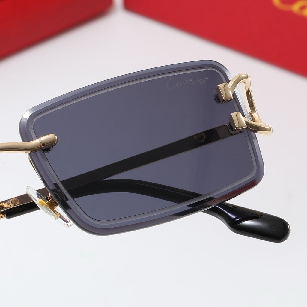6-color fashion CAR letter sunglasses