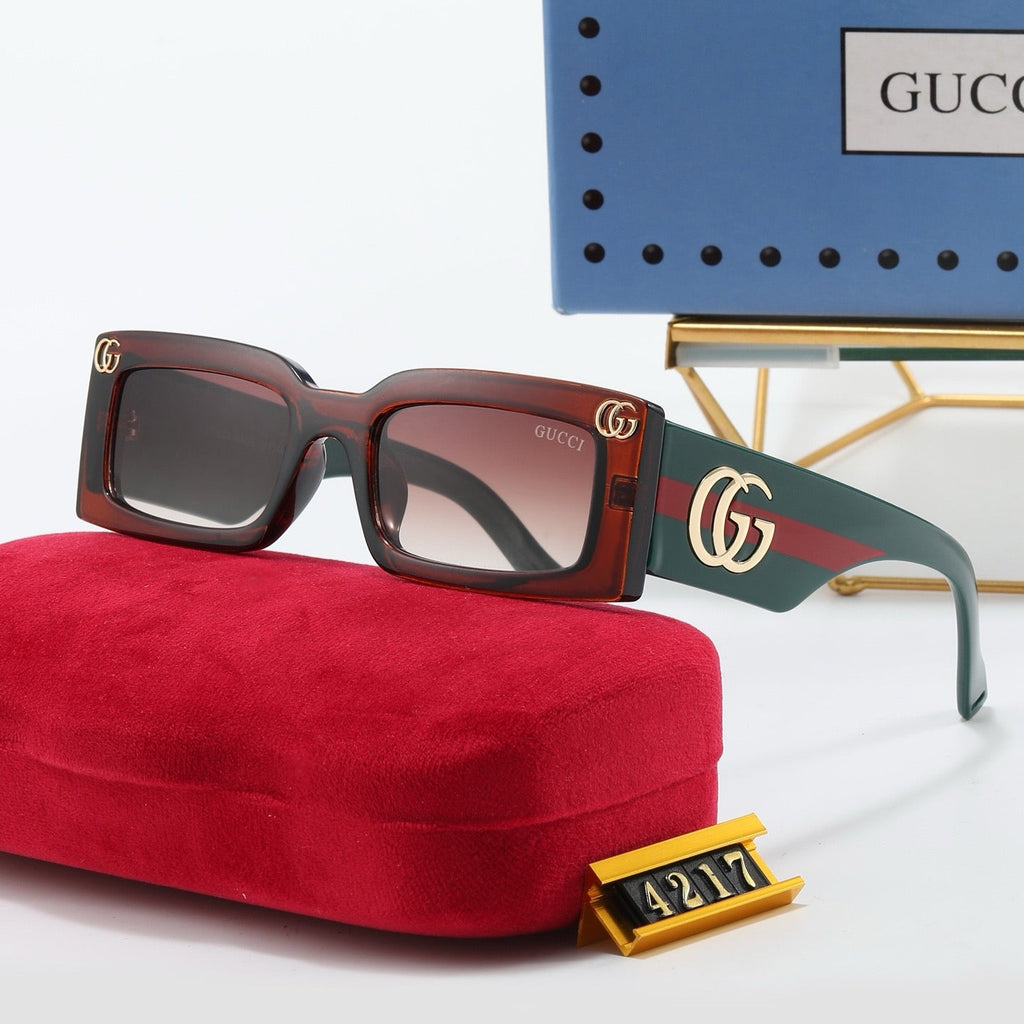 4-color fashionable GG letter sunglasses