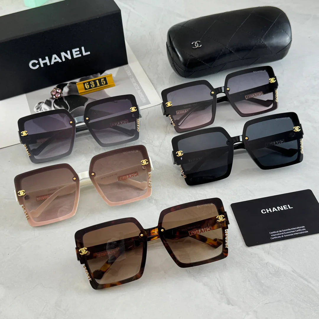 5-color fashion CC sunglasses